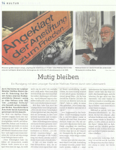 Mutig bleiben - Sonntag, 31.05.2026 -  Nr. 27